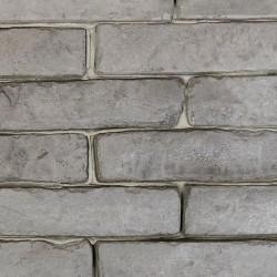 Płytka gipsowa, lico ceglane gipsowe w kolorze: Grafitowym