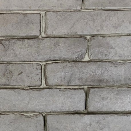 Płytka gipsowa, lico ceglane gipsowe w kolorze: Grafitowym