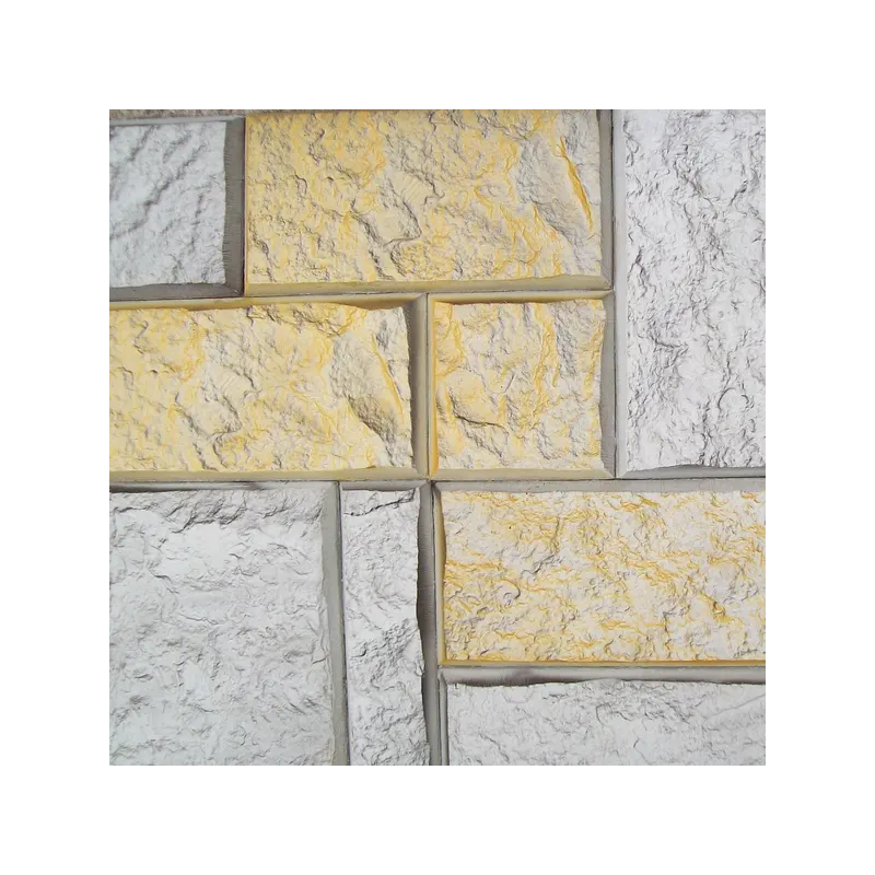 Wzornik kolorów, przekładaniec samozwaniec. Kamień mozaikowy, gipsowy.