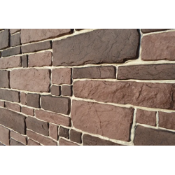 Kamień dekoracyjny kasztelański Od zmierzchu do świtu – ciemny kamień ścienny w zestawach