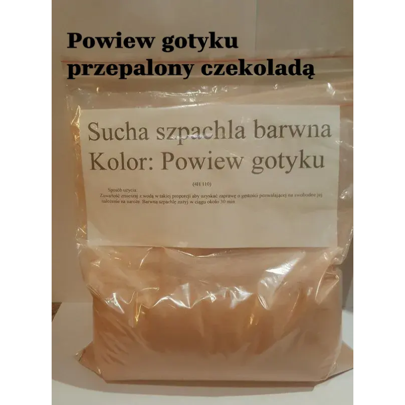 Szpachla do narożników cegły: Powiew gotyku przepalony czekoladą – zaprawka Petraart