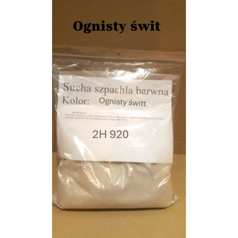 Barwna szpachla do tworzenia narożników cegły dekoracyjnej od firmy Petraart.