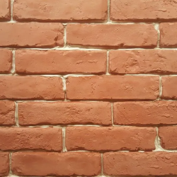 Cegła dekoracyjna kolor brąz cieniowany brązem, wzornik od petraart