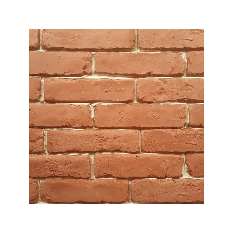 Cegła dekoracyjna kolor brąz cieniowany brązem, wzornik od petraart