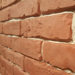 Brązowa cegła ozdobna plus cień brązowy, wzornik